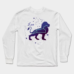 Leo Constellation Long Sleeve T-Shirt